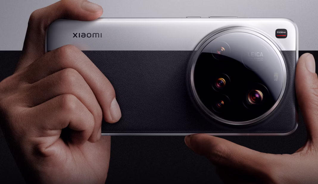 Xiaomi 15 Ultra smartphone with quad-camera setup and sleek metallic design